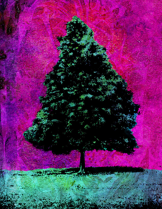 Tree with textures